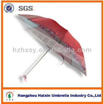 21''*8k folding umbrella color changing fabric umbrella/uv umbrella/sun protective umbrella